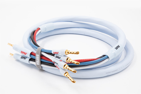 SUPRA Quadrax Bi-wire speakercable