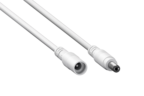 DC extension cable, 5,5 x 2,1mm