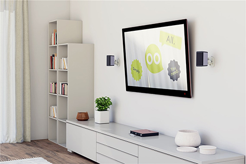 Universal Speaker Wall Mount - Lifestyle