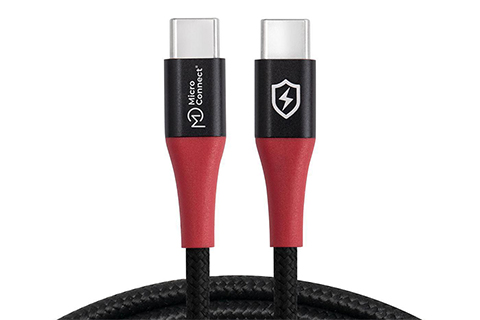 USB Safe Charge cable with data blocking, USB C - USB C, 240W