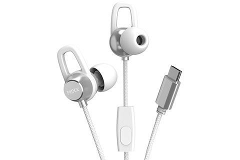 Mixx Soundport wired in-ear headphones - White