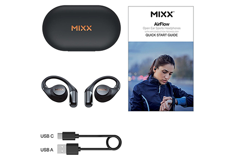 Mixx Airflow Ows Earhook Wireless Earphones