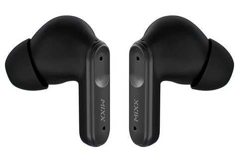 Mixx TWS Solo 3 Wireless In-Ear Headphones - Black