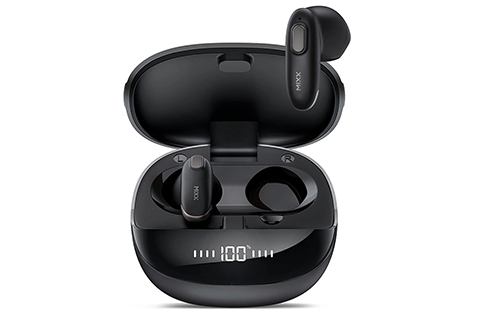 Mixx Hybrid Charge 2 Wireless In-Ear TWS Qi Earphones - Black