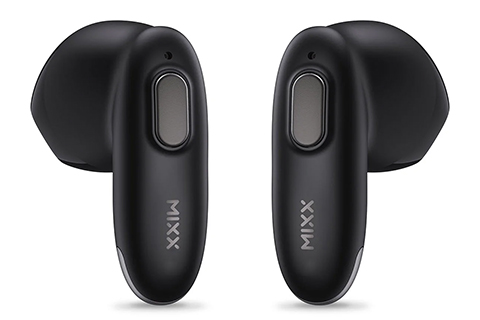 Mixx Hybrid Charge 2 Wireless In-Ear TWS Qi Earphones - Black