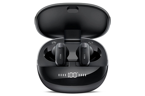 Mixx Mini Charge 2 Wireless In-Ear TWS Qi Earphones - Black