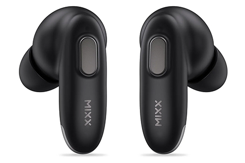 Mixx Mini Charge 2 Wireless In-Ear TWS Qi Earphones - Black