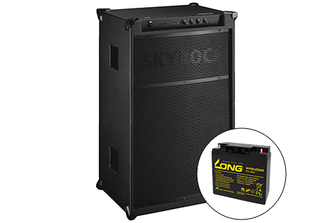 Monacor Skyrock, Party Speaker - Battery