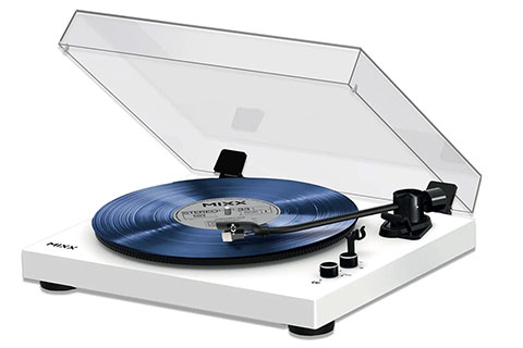 Mixx Analog 5 Stereo, Turntable with Bluetooth - White