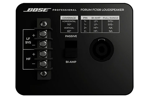 BOSE Pro FC108, multipurpose passice speaker