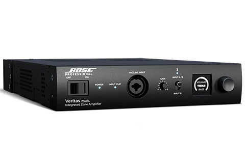 BOSE Pro Veritas 250BL, amplifier, 2x50W 4 Ohm/100V