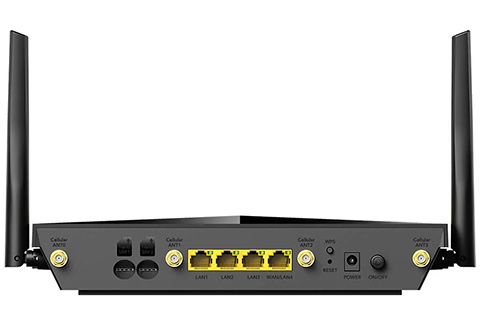 5G Router P5 Rel 16 AX3000 Gigabit Dual-SIM - Back