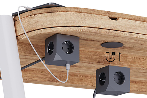 3-socket power cube