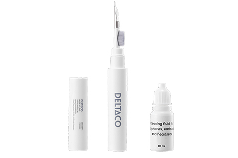 Cleaning kit for earphones, earbuds and headphones