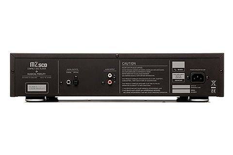 Musical Fidelity M25CD CD-player - Back