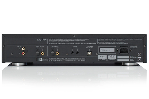 Musical Fidelity M3SCD CD-player - Back
