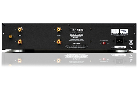 Musical Fidelity M3X Vinyl Phono Pre Amplifier - Back