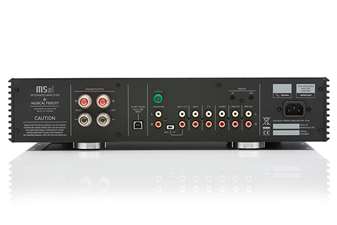 Musical Fidelity M5Si Integrated Amplifier, 2x 150W, 8 Ohm - Back