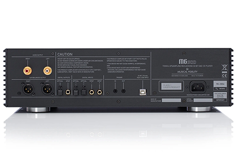 Musical Fidelity M6SCD CD-Player - Back