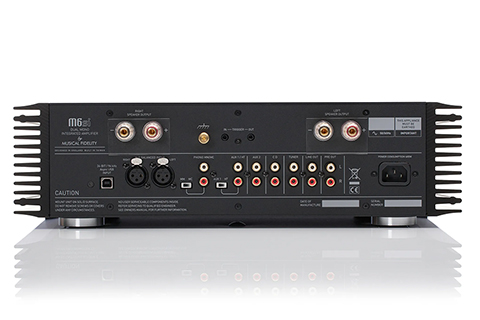 Musical Fidelity M6Si Integrated Amplifier, 2x 220W, 8 Ohm - Back