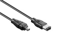 Durpower 3FT Firewire iLink 6-4 Pin DV Video Cable Cord Lead For JVC GR-DVL307U DVL310U Camcorder 
