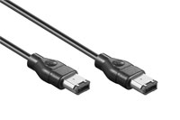 LETO Firewire 6-4 DV Video Cable/Cord/Lead For Panasonic PV-GS80 PV-GS85 PV-GS90/P/C 