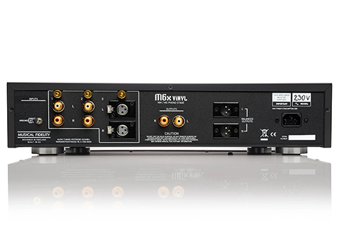 Musical Fidelity M6X Vinyl Phono Pre Amplifier - Back