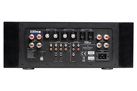 Musical Fidelity M8X I Integrated Amplifier - Back