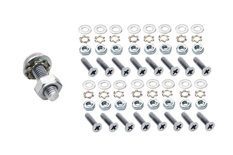 Monacor Set of mounting screws 3x12mm