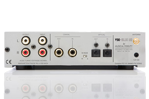 Musical Fidelity V90 Blu5 HD - Back