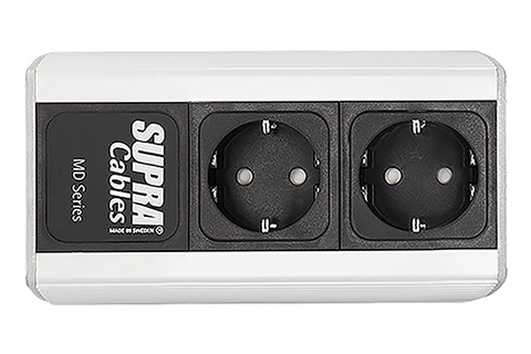 SUPRA MD02-EU MKIII power strip, With power on/off switch