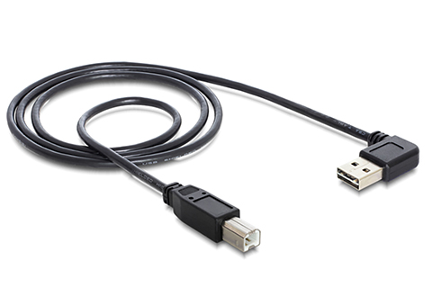 DeLOCK USB 2.0 Cable Angled Connector (USB-A – B)