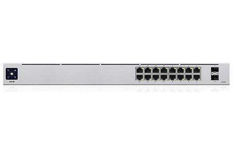 Ubiquiti UniFi 16-port network switch with 16 x PoE