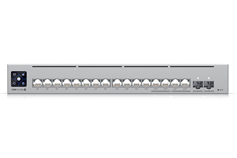 Ubiquiti UniFi 16-port network switch with 16 x PoE (12x GbE PoE+ ports, 4x GbE PoE++ ports)