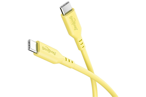 USB-C Cable, 1,5 m (60W) - Yellow