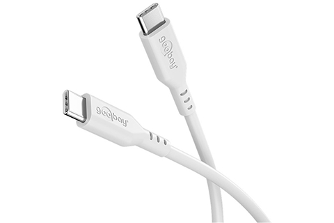 USB-C Cable, 1,5 m (60W) - White