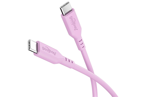 USB-C Cable, 1,5 m (60W) - Pink