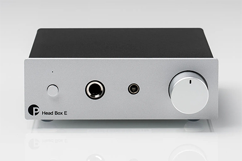 Pro-Ject Head Box E Digital Headphone Amplifier - Silver