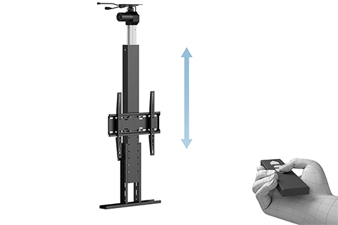 Multibrackets M Motorized Collaboration TV lift Ceiling Drop Down, 32