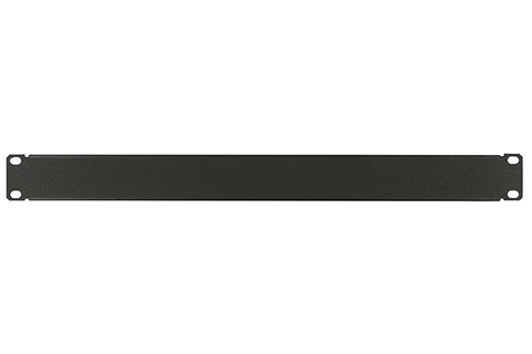 Lanview Screw Type Blank Panel - Black