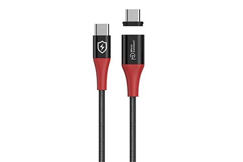 USB-C till USB-C Adapter Säker laddning | 1.5 m (Data Blocker 240W)