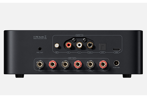 Fosi Audio MC351 Integrated Amp (DAC, BT 5.3) - Back