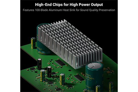 Fosi Audio MC351 Integrated Amp (DAC, BT 5.3) - Lifestyle