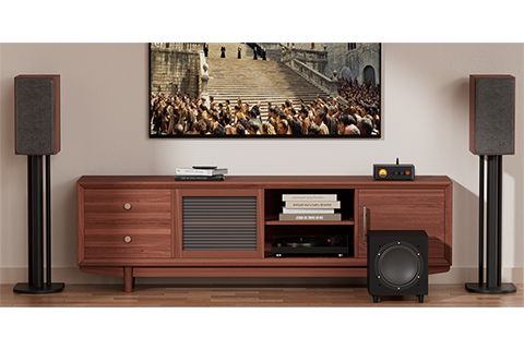 Fosi Audio MC351 Integrated Amp (DAC, BT 5.3) - Lifestyle