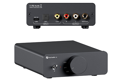Fosi Audio Q6 DAC - Back