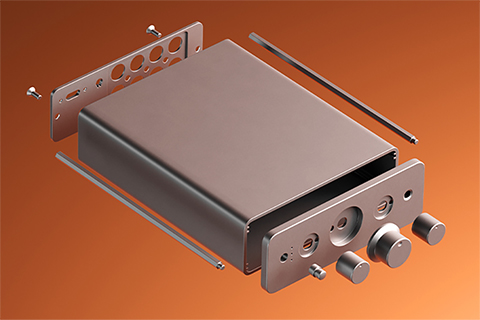 Fosi Audio P4 Pre Amplifier (3x RCA) - Lifestyle