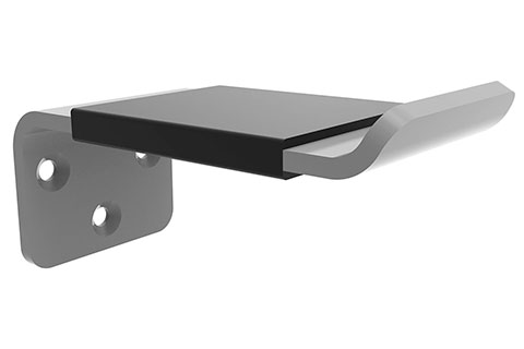 Multibrackets M Headset holder wall - Silver