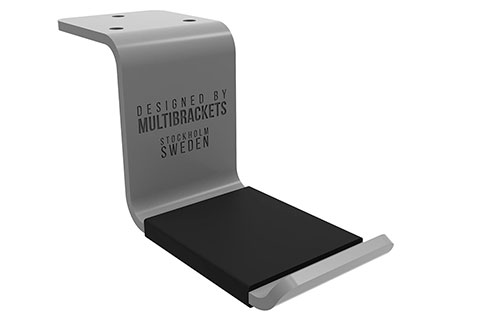 Multibrackets M Headset holder for headset desk - Silver