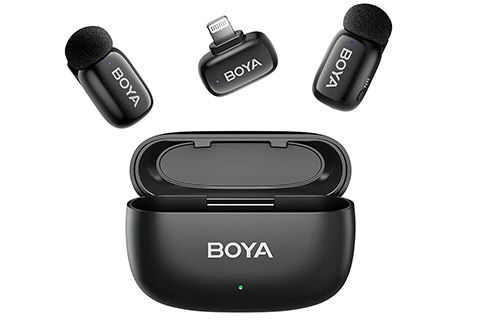 Boya Microphone Mini Wireless X2 (15 Lightning, 2.4GHz)