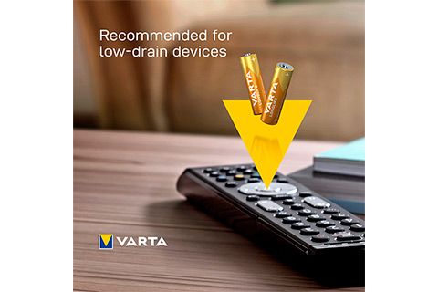 Varta Longlife Alkaline Battery AA/LR6 - Lifestyle